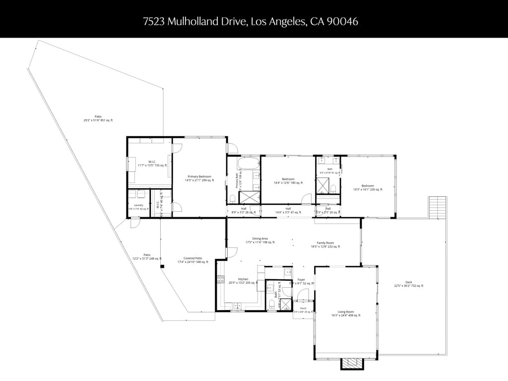 7523 Mulholland Drive